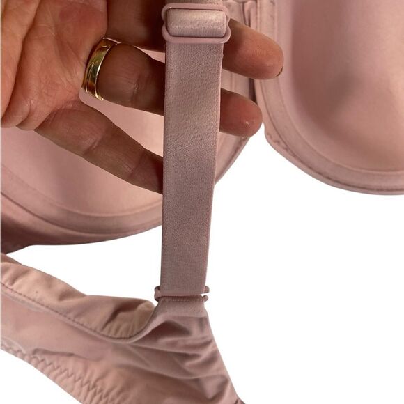 Seamless Tan Bra Ambrelle 42C Super Soft Balconette push up - Picture 6 of 6